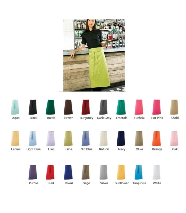 Premier PR158 Workwear Colours Bar Apron